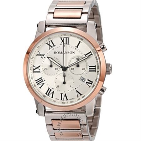 قیمت و خرید ساعت مچی مردانه رومانسون(ROMANSON) مدل TM0334HM1JBS5B-W کلاسیک | اورجینال و اصلی