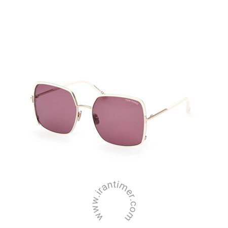 قیمت و خرید عینک آفتابی زنانه کلاسیک (TOM FORD) مدل FT 1006 32Y 60 | اورجینال و اصلی