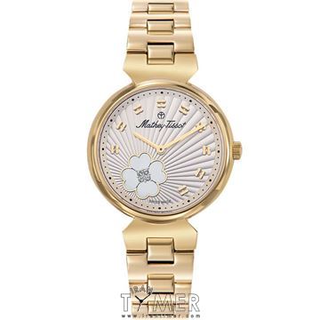 ساعت مچی زنانه فشن تمام استیل، نگین دار، رنگ PVD