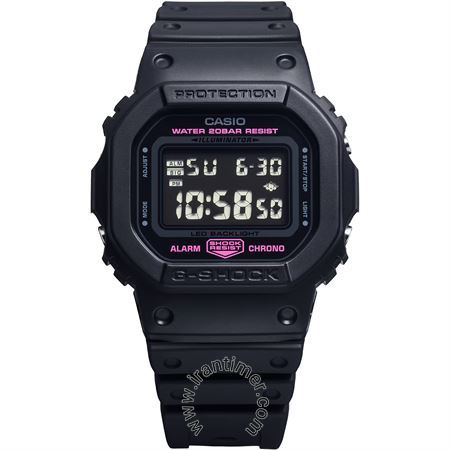 قیمت و خرید ساعت مچی مردانه زنانه کاسیو (CASIO) مدل DW-5600PK-1DR اسپرت | اورجینال و اصلی