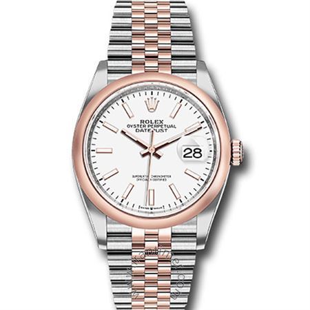 قیمت و خرید ساعت مچی مردانه رولکس(Rolex) مدل 126201 WIJ WHITE کلاسیک | اورجینال و اصلی
