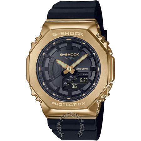 قیمت و خرید ساعت مچی مردانه زنانه کاسیو (CASIO) جی شاک مدل GM-S2100GB-1ADR اسپرت | اورجینال و اصلی