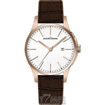 قیمت و خرید ساعت مچی مردانه ژاک لمن(JACQUES LEMANS) مدل 1-1549D کلاسیک | اورجینال و اصلی
