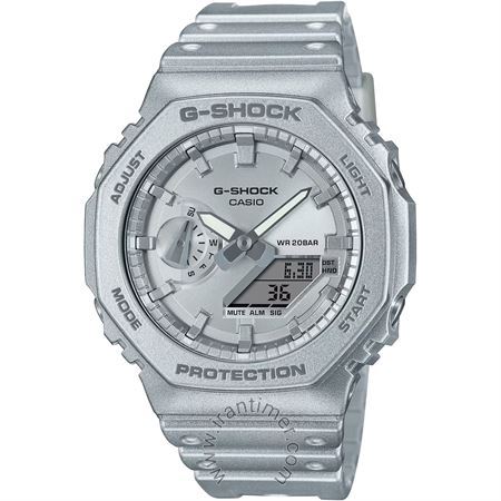 قیمت و خرید ساعت مچی مردانه کاسیو (CASIO) جی شاک مدل GA-2100FF-8ADR اسپرت | اورجینال و اصلی