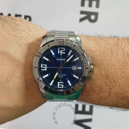 قیمت و خرید ساعت مچی مردانه کاسیو (CASIO) جنرال مدل MTP-VD01D-2BVUDF کلاسیک | اورجینال و اصلی
