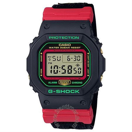 قیمت و خرید ساعت مچی مردانه کاسیو (CASIO) جی شاک مدل DW-5600THC-1DR اسپرت | اورجینال و اصلی