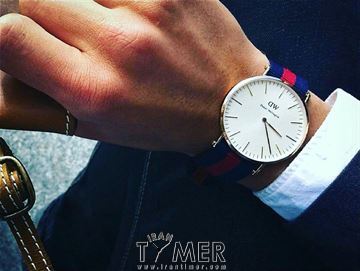 قیمت و خرید ساعت مچی مردانه زنانه دنیل ولینگتون(DANIEL WELLINGTON) مدل DW00100001 کلاسیک | اورجینال و اصلی