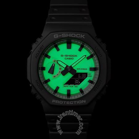 قیمت و خرید ساعت مچی مردانه کاسیو (CASIO) مدل GA-2100HD-8ADR اسپرت | اورجینال و اصلی
