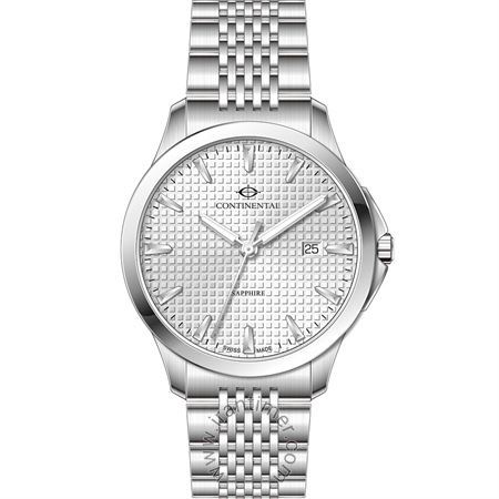 ساعت مچی مردانه کلاسیک تمام استیل، نمایش تاریخ، موتور ETA F06.115، ست