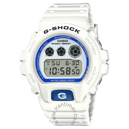 ساعت مچی مردانه اسپرت تمام پلاستیک، نمایش تاریخ کامل تا سال 2099