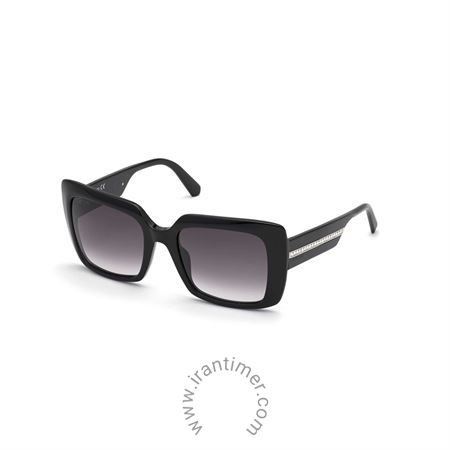 قیمت و خرید عینک آفتابی زنانه کلاسیک (SWAROVSKI) مدل SK 0304 01B 54 | اورجینال و اصلی