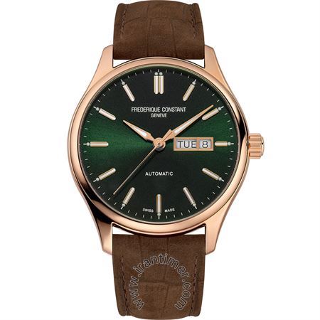 ساعت مچی مردانه کلاسیک بند چرم طبیعی