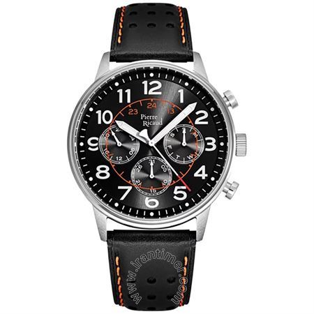 ساعت مچی مردانه کلاسیک بند چرمی، نمایش تاریخ کامل