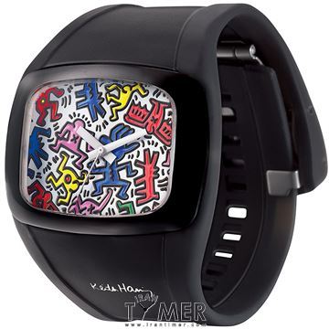 ساعت مچی دخترانه اسپرت تمام پلاستیک (Keith Haring Unisex)
