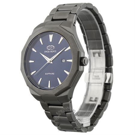 قیمت و خرید ساعت مچی مردانه سوئیس پرنس(Swiss Prince) مدل 2002G-MEN-DARKBLUE کلاسیک | اورجینال و اصلی