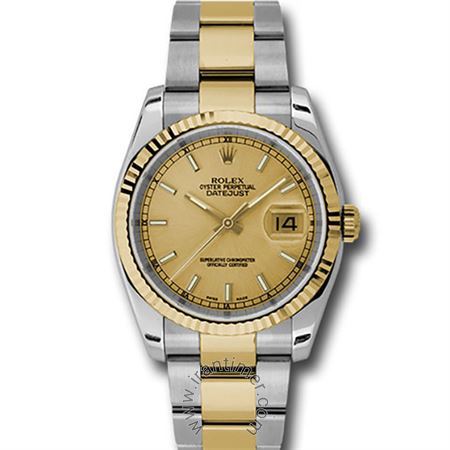 قیمت و خرید ساعت مچی مردانه رولکس(Rolex) مدل 116233 CHSO GOLD کلاسیک | اورجینال و اصلی