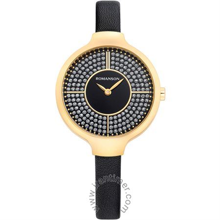 قیمت و خرید ساعت مچی زنانه رومانسون(ROMANSON) مدل RL0B13LLBGA31G-BK کلاسیک فشن | اورجینال و اصلی