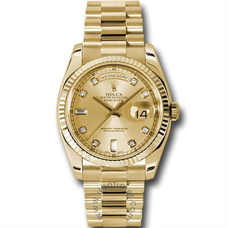قیمت و خرید ساعت مچی مردانه رولکس(Rolex) مدل 118238 chdp Gold کلاسیک | اورجینال و اصلی