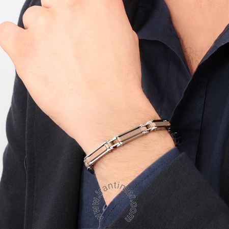 قیمت و خرید دستبند باز مردانه مازراتی(MASERATI) مدل JM219AQH26 کلاسیک | اورجینال و اصلی