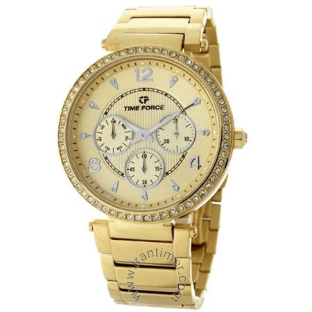 قیمت و خرید ساعت مچی زنانه تایم فورس(TIME FORCE) مدل TFA7001LGS08M فشن | اورجینال و اصلی
