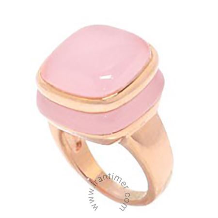 ساعت مچی انگشتر زنانه فشن تمام نقره، سنگ کوارتز