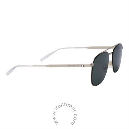 قیمت و خرید عینک آفتابی مردانه خلبانی (MONT BLANC) مدل MBS014300255 | اورجینال و اصلی