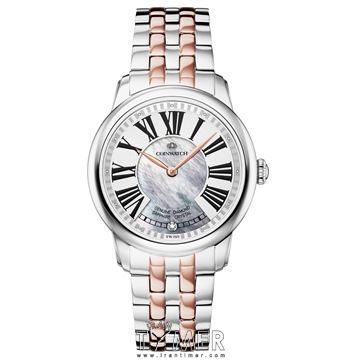 ساعت مچی زنانه کلاسیک تمام استیل، برلیان دار، رنگ PVD