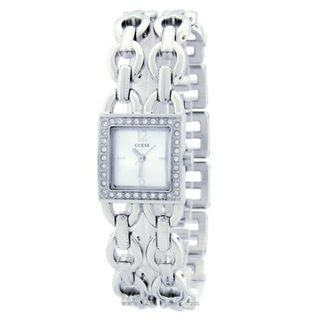 ساعت مچی زنانه فشن صفحه مربع بند زنجیری تمام استیل