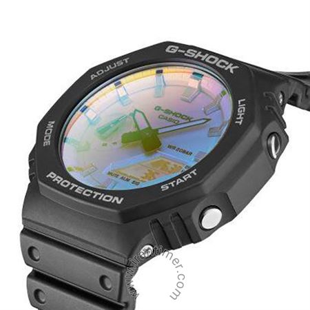 قیمت و خرید ساعت مچی مردانه کاسیو (CASIO) جی شاک مدل GA-2100SR-1AJF اسپرت | اورجینال و اصلی
