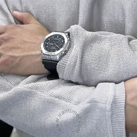 قیمت و خرید ساعت مچی مردانه کاسیو (CASIO) جی شاک مدل GM-2100GC-1ADR اسپرت | اورجینال و اصلی