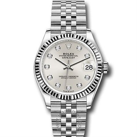 قیمت و خرید ساعت مچی زنانه رولکس(Rolex) مدل 278274 SDJ SILVER کلاسیک | اورجینال و اصلی