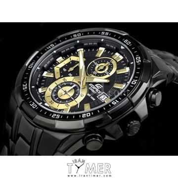 قیمت و خرید ساعت مچی مردانه کاسیو (CASIO) ادیفس(ادیفایس) مدل EFR-539BK-1AVUDF کلاسیک اسپرت | اورجینال و اصلی