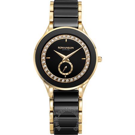 قیمت و خرید ساعت مچی زنانه رومانسون(ROMANSON) مدل TM2B74CLBGA31G-BK فشن | اورجینال و اصلی