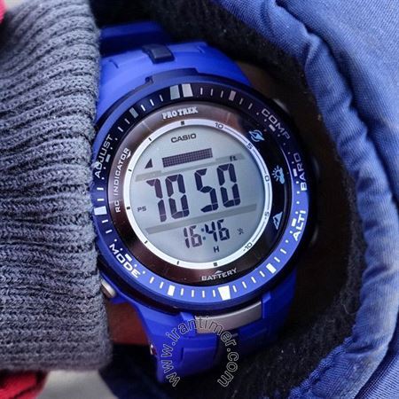 قیمت و خرید ساعت مچی مردانه کاسیو (CASIO) پروترک مدل PRW-3000-2BDR اسپرت | اورجینال و اصلی