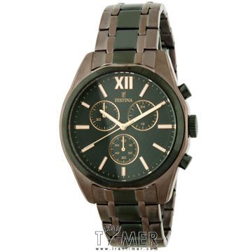 ساعت مچی مردانه کلاسیک تمام استیل، کرنوگراف، 24 ساعت شبانه روز