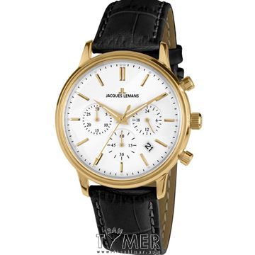 قیمت و خرید ساعت مچی مردانه ژاک لمن(JACQUES LEMANS) مدل N-209B کلاسیک | اورجینال و اصلی