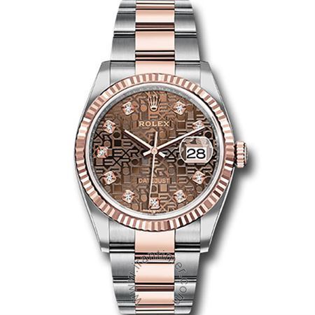 قیمت و خرید ساعت مچی مردانه رولکس(Rolex) مدل 126231 CHOJDO BROWN کلاسیک | اورجینال و اصلی