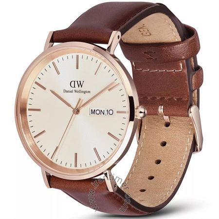 ساعت مچی مردانه کلاسیک بند چرمی