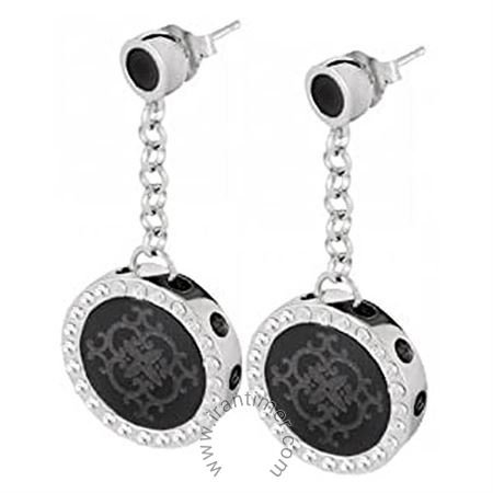 ساعت مچی گوشواره زنانه فشن تمام نقره، سنگ زیکونیا