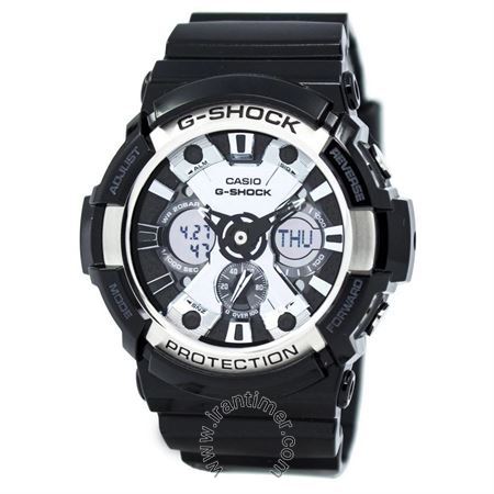 قیمت و خرید ساعت مچی مردانه کاسیو (CASIO) جی شاک مدل GA-200BW-1ADR اسپرت | اورجینال و اصلی