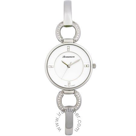 قیمت و خرید ساعت مچی زنانه رومانسون(ROMANSON) مدل RM7A04QLWWA1R1-W کلاسیک | اورجینال و اصلی