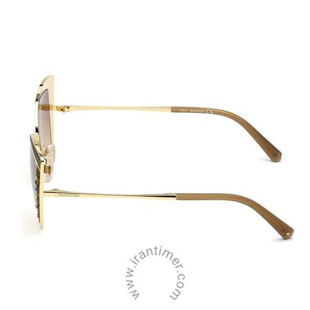 قیمت و خرید عینک آفتابی زنانه فشن (SWAROVSKI) مدل SK 0282 30F 53 | اورجینال و اصلی