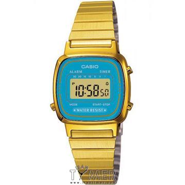 قیمت و خرید ساعت مچی زنانه کاسیو (CASIO) جنرال مدل LA670WGA-2DF کلاسیک | اورجینال و اصلی