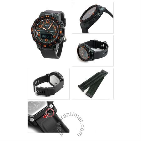 قیمت و خرید ساعت مچی مردانه کاسیو (CASIO) پروترک مدل PRT-B50FE-3DR اسپرت | اورجینال و اصلی