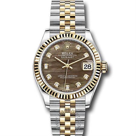 قیمت و خرید ساعت مچی زنانه رولکس(Rolex) مدل 278273 dkmdj Brown کلاسیک | اورجینال و اصلی