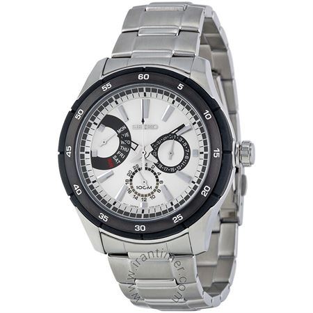 ساعت مچی مردانه اسپرت تمام استیل، نمایش تاریخ کامل