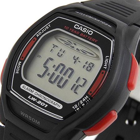 قیمت و خرید ساعت مچی مردانه زنانه کاسیو (CASIO) جنرال مدل LW-201-4AVDF اسپرت | اورجینال و اصلی