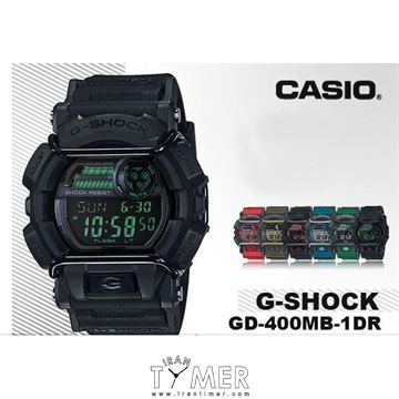 قیمت و خرید ساعت مچی مردانه کاسیو (CASIO) جنرال جی شاک مدل GD-400MB-1DR اسپرت | اورجینال و اصلی