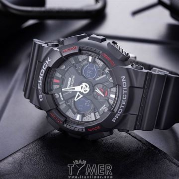 قیمت و خرید ساعت مچی مردانه کاسیو (CASIO) جی شاک مدل GA-120-1ADR اسپرت | اورجینال و اصلی