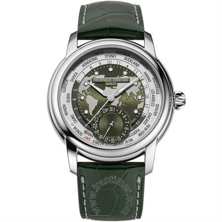 ساعت مچی مردانه کلاسیک بند چرم طبیعی، تولید محدود به تعداد 718 عدد